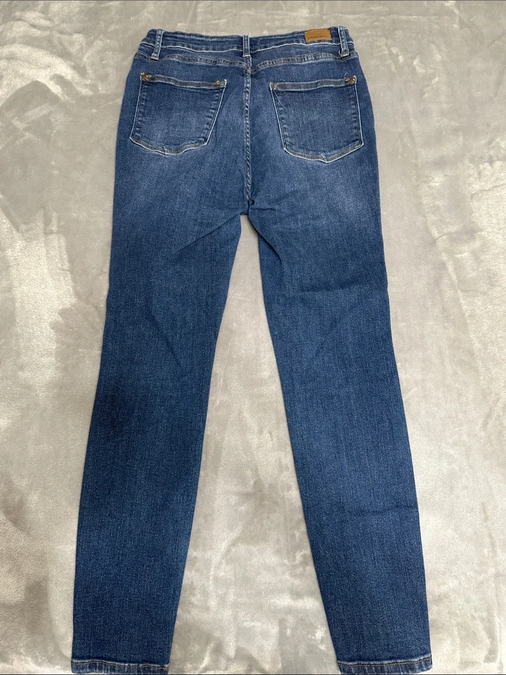 Judy Blue Dark Blue High-Rise Skinny Jeans style 88365 item 72507